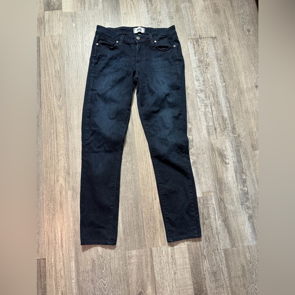 PAIGE Black Skinny Jeans Classic Fit casual denim
